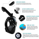 🐠Full Face Snorkel Mask for Boys Who Want to Explore the Underwater World with Confidence - ThiGui